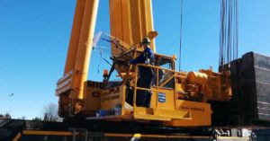 Liebherr mobile crane swing bearing - REGENERATION