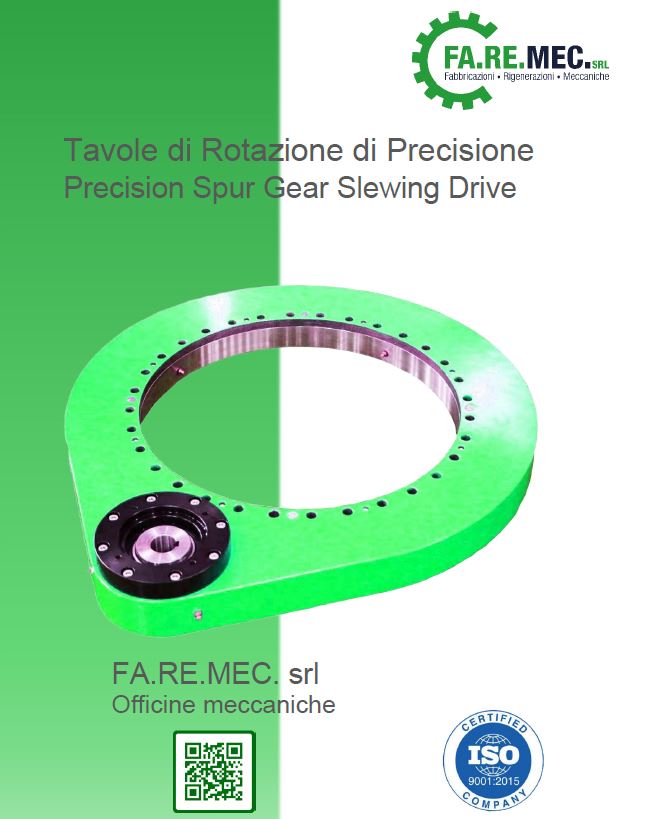 CATALOGUE SLEWING DRIVE WITH SPUR GEARS