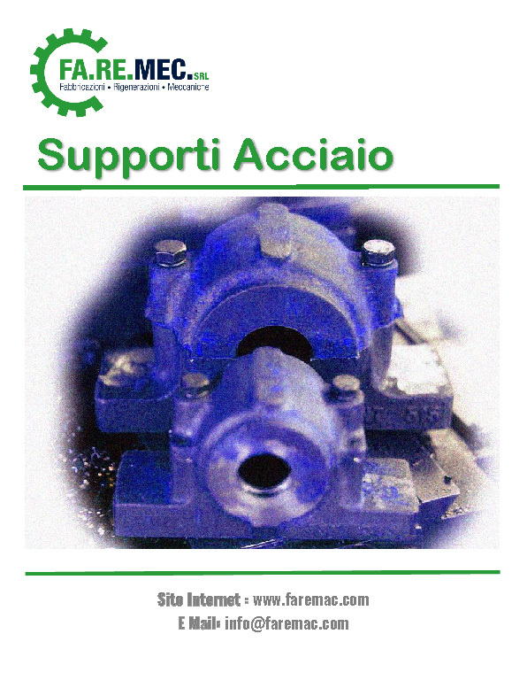 Supporti per cuscinetti